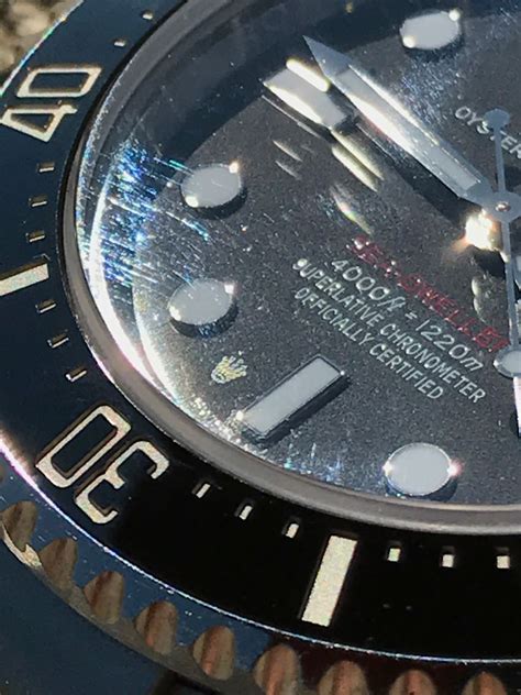 laser etched crystal Rolex